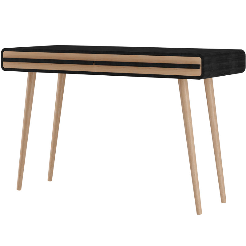 Sandtoft Writing Desk, Brown, Black