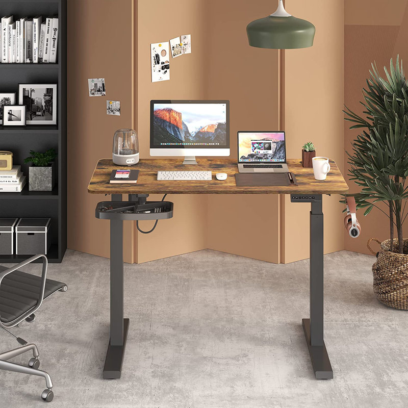 Adjustable Metal Base Standing Desk