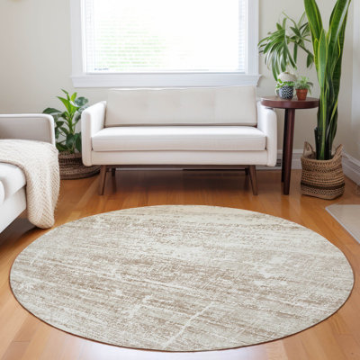 Premium Machine Washable Gerardo Beige Rug