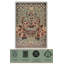 Tapis lavable imprimé crâne et motif rétro-1842170351