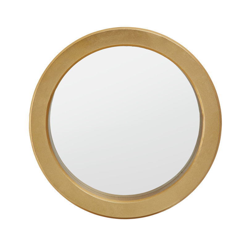 Murrysville Metal Round Wall Mirror