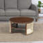 Table basse ronde à 2 niveaux-1117336150