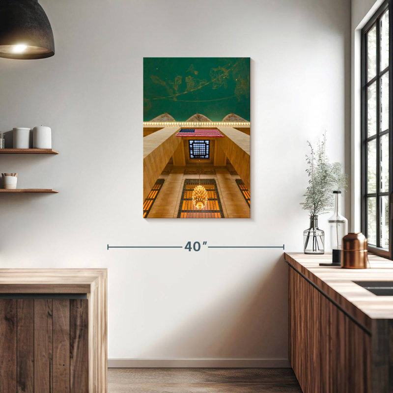 Aime Grand Central Station Ceiling, 36" H x 24" W