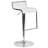 Adjustable Height Counter Stool with Steel Frame