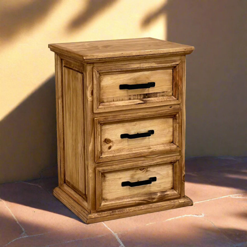 Fresnel 19.5'' W Solid Wood Nightstand