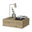 Maxxwel Floating Nightstand, Sleek Wall-Mounted Design With Spacious Drawer Storage-363071826