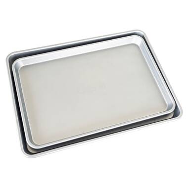 Stainless Steel Baking Sheet Food Serving Tray Baking Pan Tray Cookie Sheet for Food Festival Family Gathering Baking Shop,Birthday Party