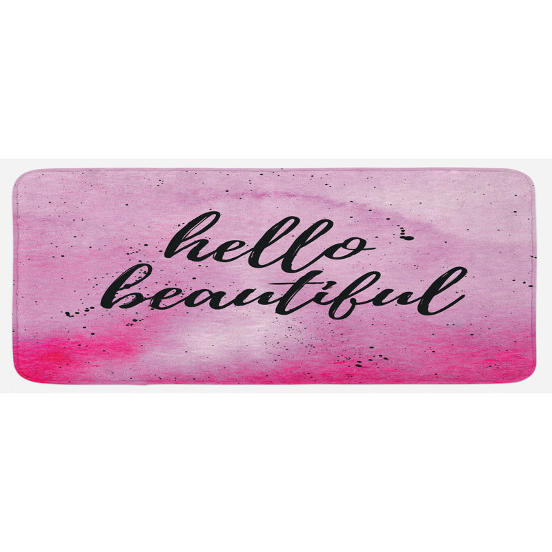 Tapis de cuisine Hello