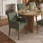 6-Piece Linen Upholstered Solid Wood Dining Chair Set-1061107790