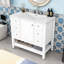 Rhemy 36'' Single Bathroom Vanity with Ceramic Top-108171884