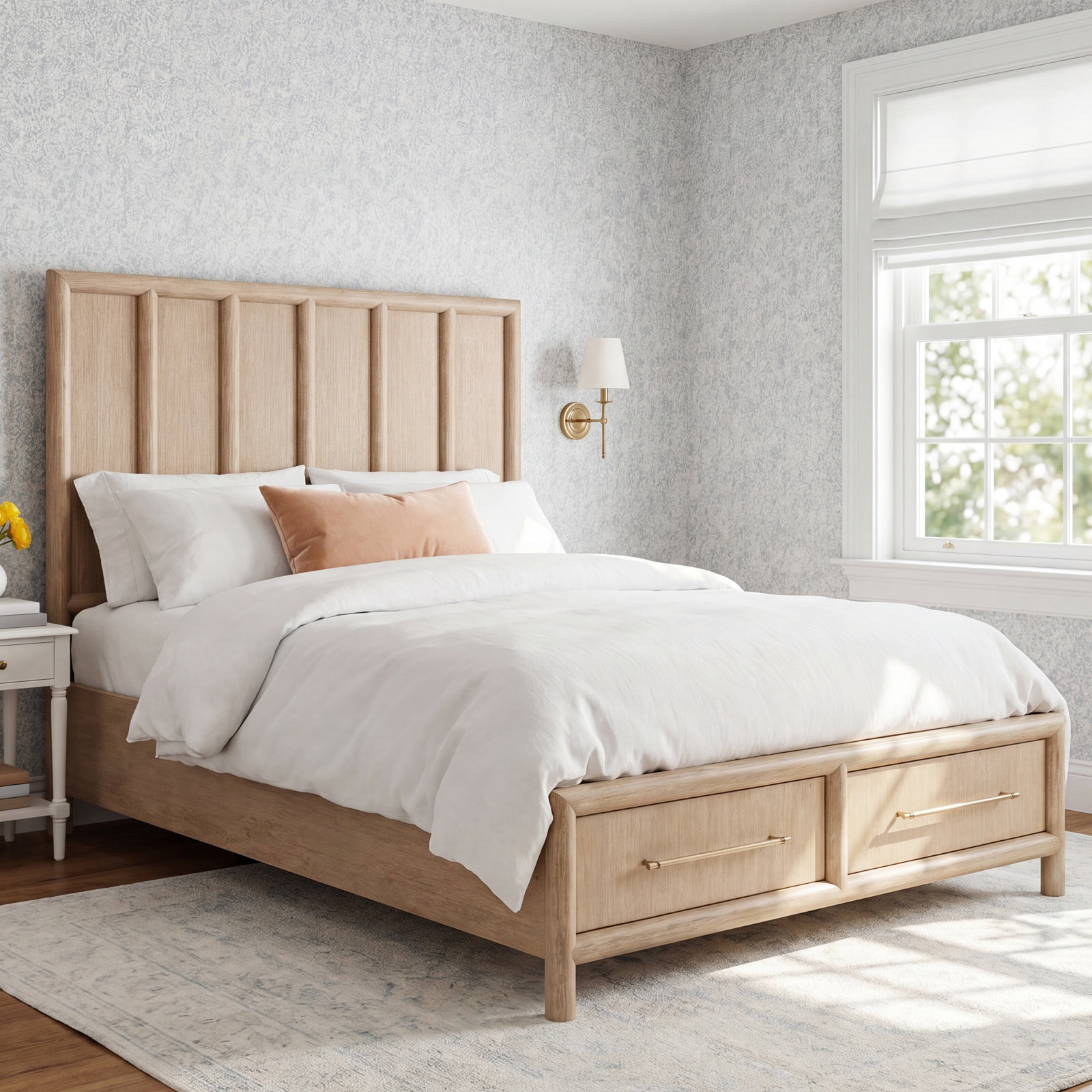 Colleen Storage Platform Bed, King