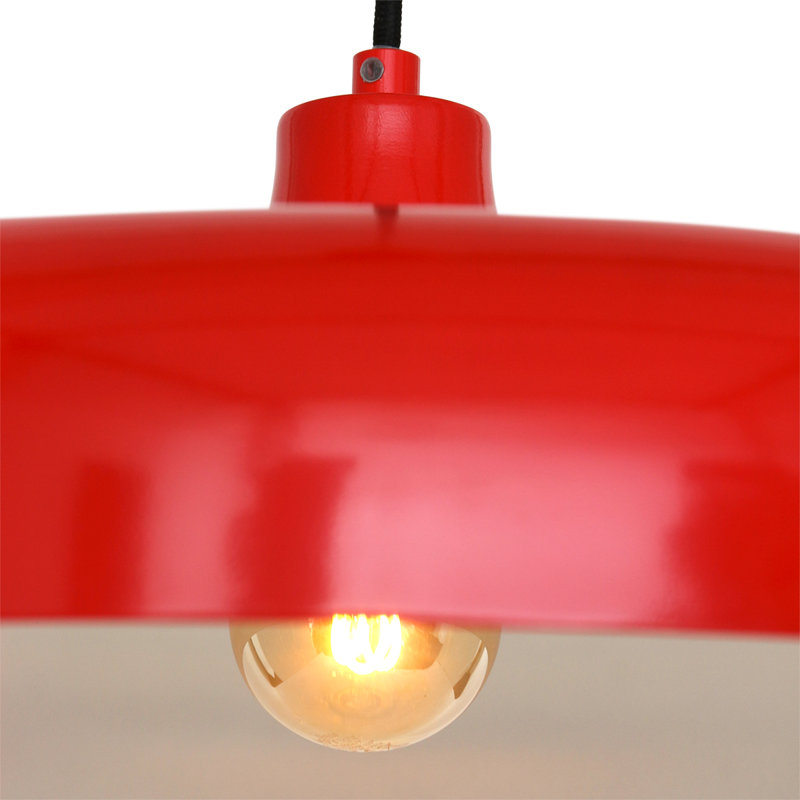 Panig 1 - Light Dome Pendant, Red