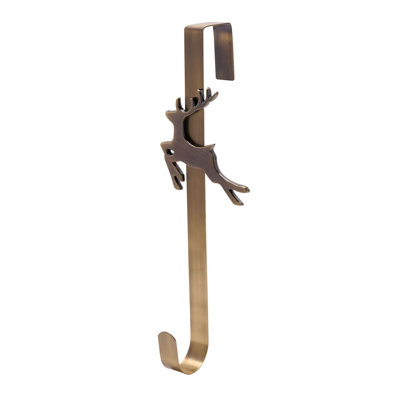 Gold Stag Wreath Hanger