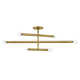 Jamir 6 Light Metal Dimmable Sputnik Chandelier