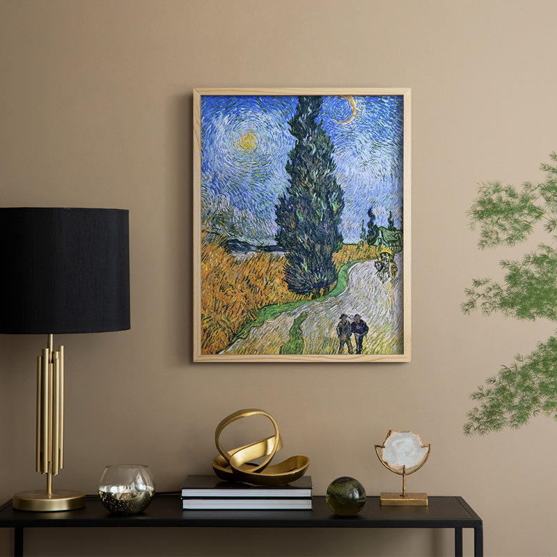 "Paysage rétro Lxxv", Naturel, H 30 po x l 24 po