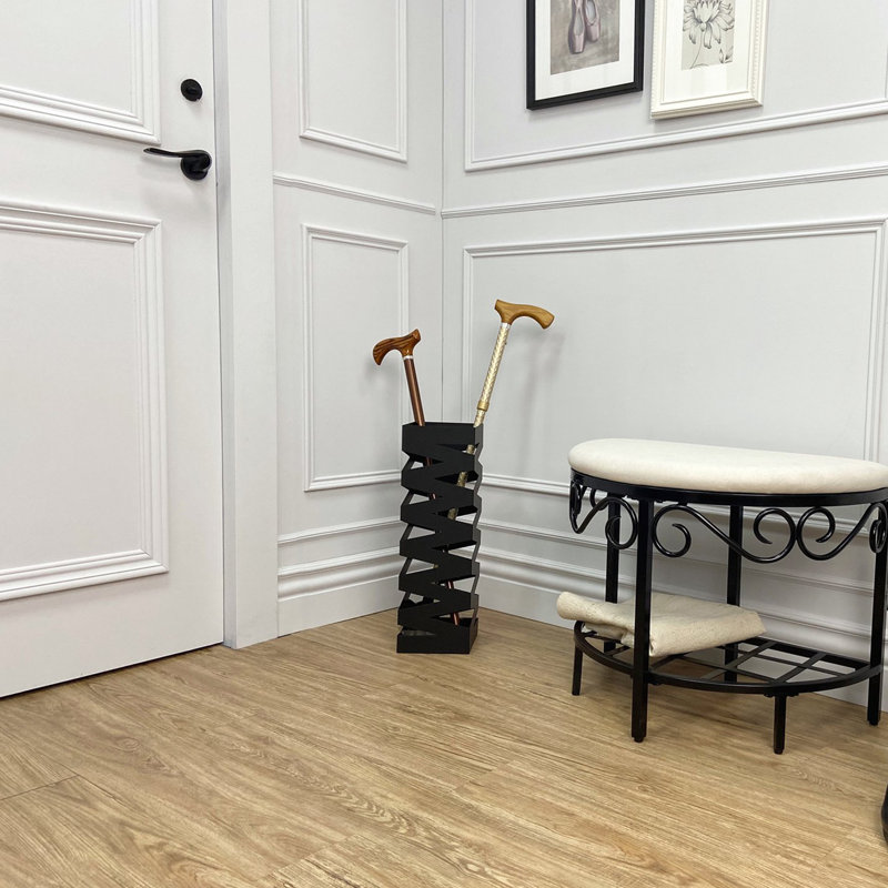 Porte-parapluie Jeycob, Noir