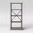 65" Cast Iron Bookshelf
