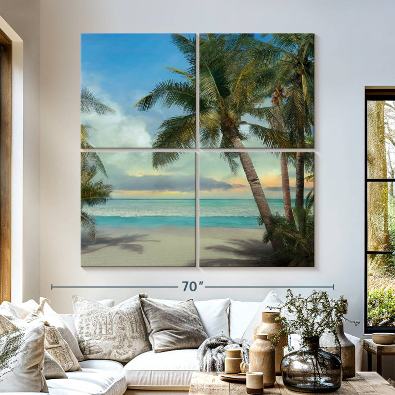 Gillard A Found Paradise II, 57" H x 57" W