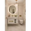 Meuble-lavabo mural blanc 36 po Sienna