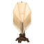 Reverse Painted Roses Table Lamp