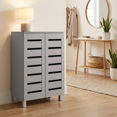 Euston 10 Pair Shoe Storage Cabinet