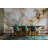 White Marble Gold Vein Modern Wallpaper-600168844