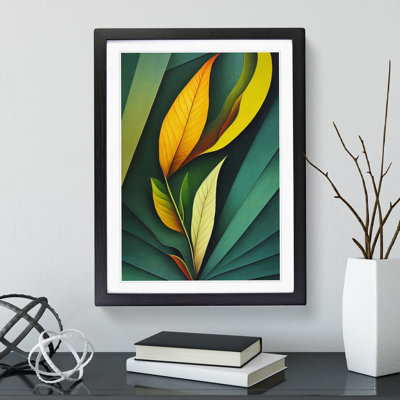 An Unusual Leaves - Single Picture Frame Print
