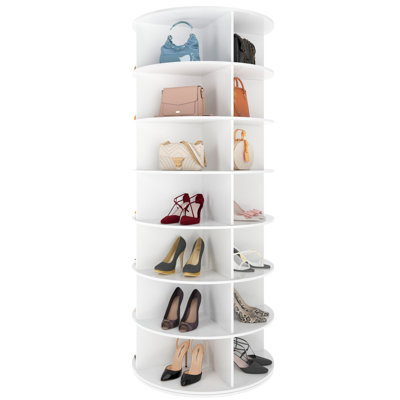 32 Pair Stackable Shoe Rack