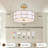 16" semi-flush mount ceiling light fixture