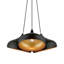 Luminaire suspendu grappe blanc brillant 3 lumières-2035413533