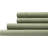 Aeropostale Cotton-Rich Heathered Jersey 4 Piece Sheet Set – Soft T-Shirt Feel, Heathered Green, King-119705688-119705680