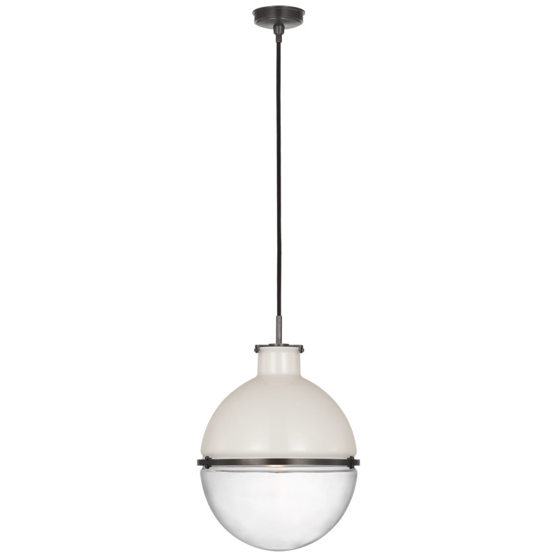 Maxey 1 - Light Pendant, Bronze, White/Clear