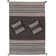 Tapis gris Kilim
