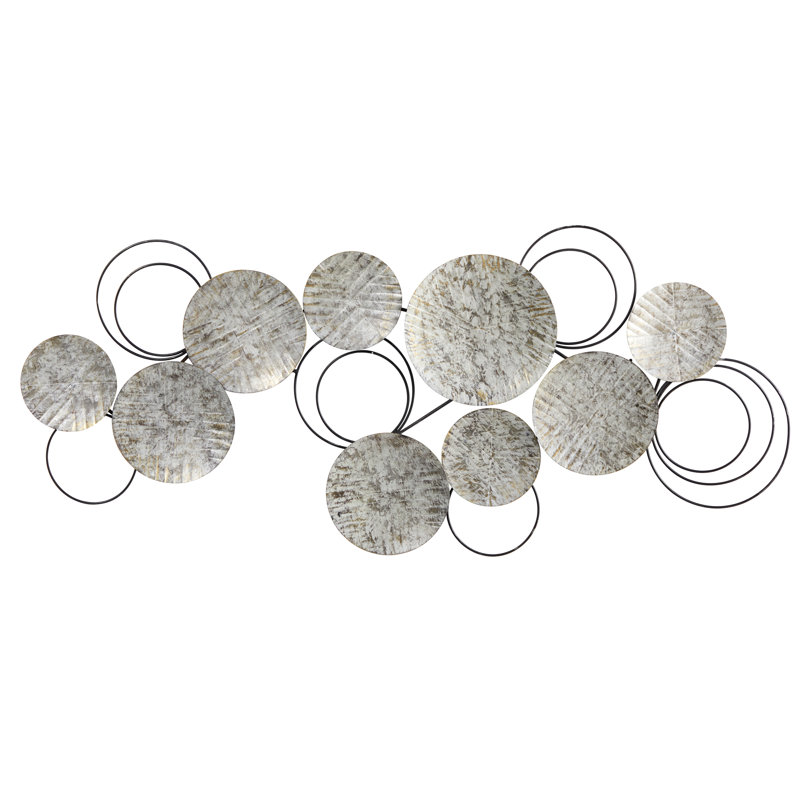 Boho Abstract Wall Decor on Metal