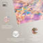 «Smooth Metallic Drift Duo», ensemble de décorations murales roses par Art Remedy, tendues sur châssis, 10 x 15-129629527-129629529