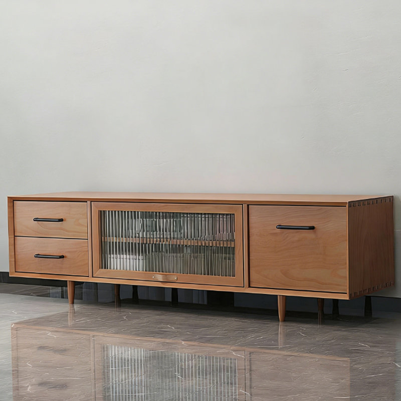 Modern Walnut Solid Wood TV Stands