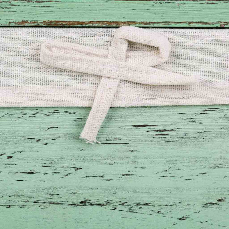 Wood Laundry Set with Handles, Green