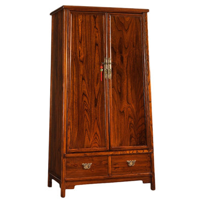 Hangzhou 2 Door Solid Wood Wardrobe