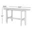 Peach Oval Solid Wood Writing Desk
