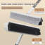 Brosse de nettoyage à poils rigides à long manche JOYBOS, adaptée pour la salle de bain, les carreaux, le patio et le garage