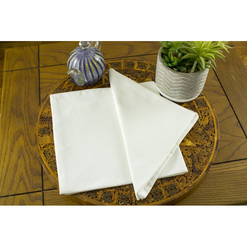 Ruislip SOLID Square Napkin, White