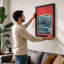 Stories Flow Modern - Framed Print-1027980588-1027980591