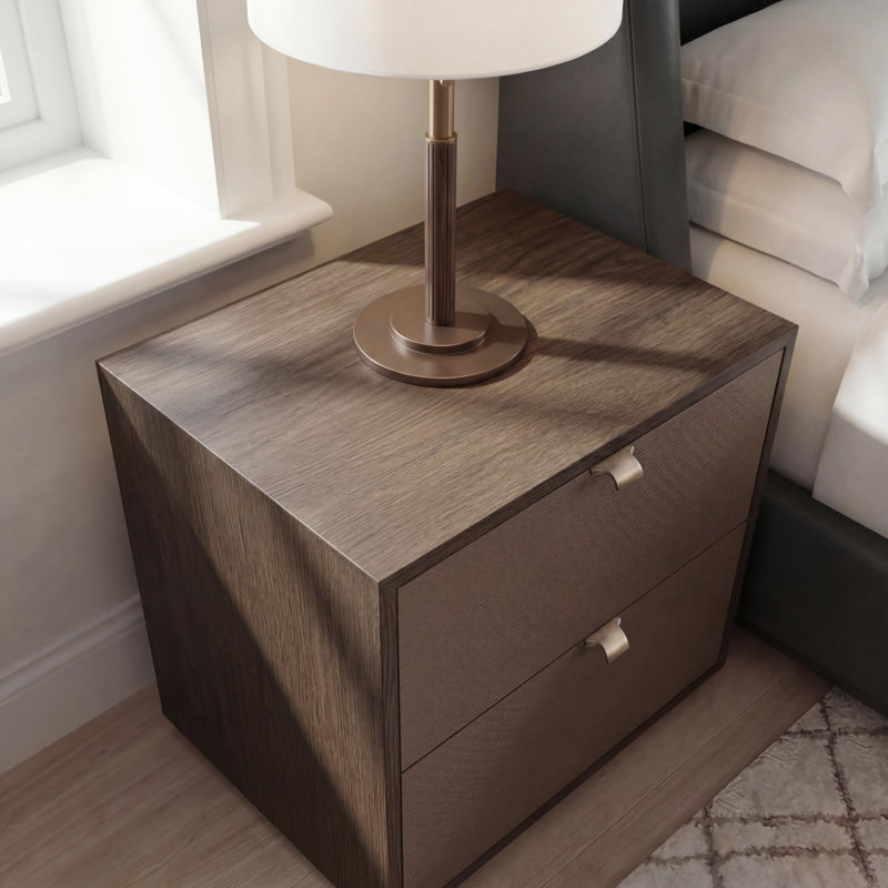 Kyoto 2 - Drawer Nightstand, Brown