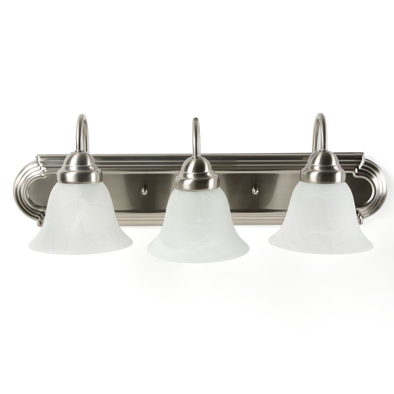 3 - Light Dimmable Vanity Light, 100 Watt