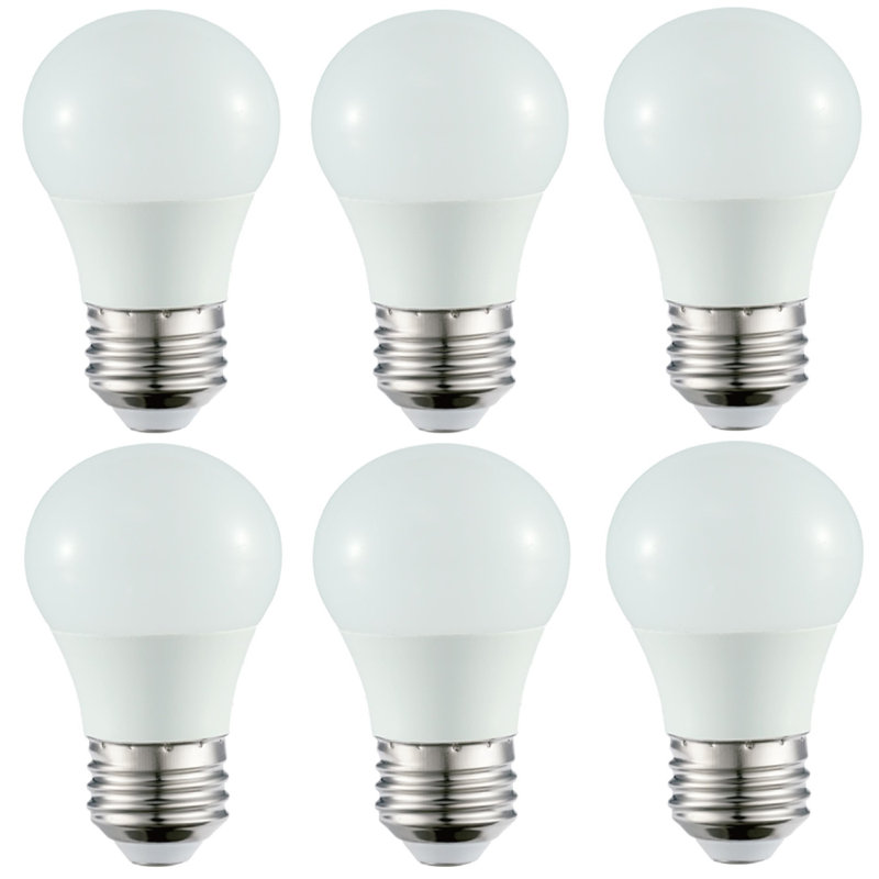 Paquet de 6, DEL, intensité variable, homologué UL, ampoule A15, blanc chaud 2700 K, 5000 K