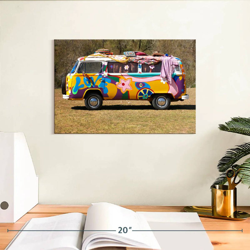 Khyia Hippie Bus, H 8 po x l 12 po