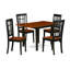 Solid Wood Top Dining Table Set-106903129-106903132-122934405