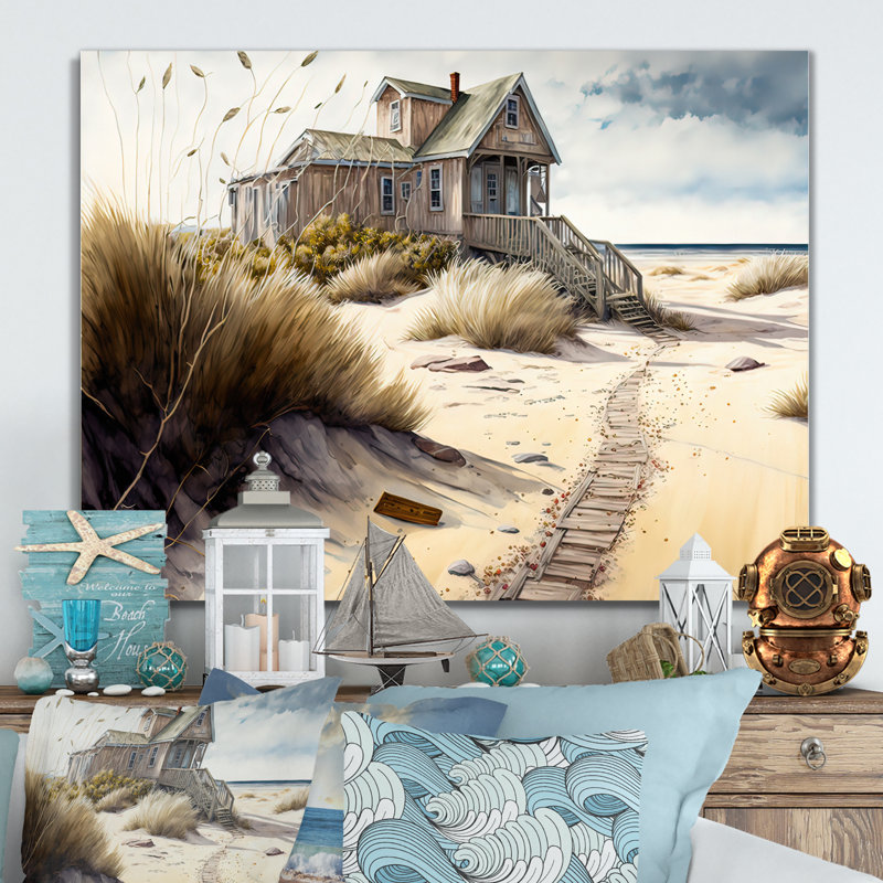 Vieux port de pêche II - reproduction sur toile, H 12 po x l 20 po x P 1 po, Toile tendue