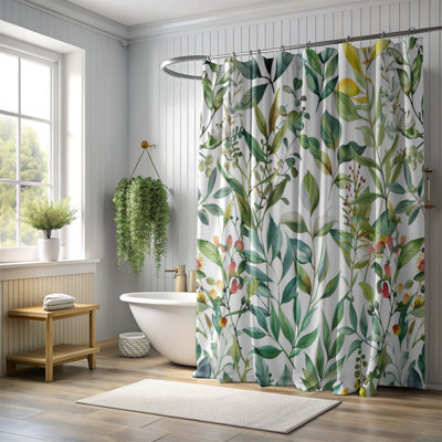 Spring Blur - Rideau de douche Premium