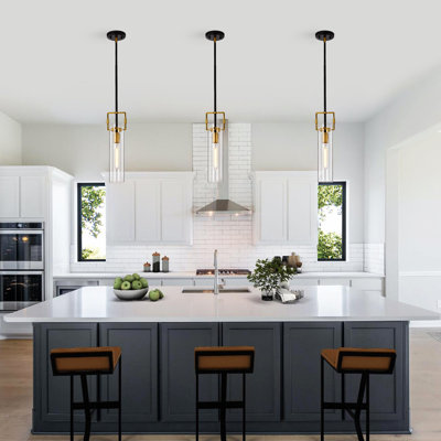 Mercury Row® Heffron 1 - Light Cylinder Pendant & Reviews | Wayfair